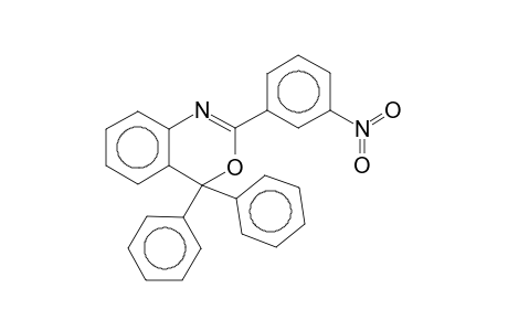 2-(3-Nitrophenyl)-4,4-diphenyl-4H-3,1-benzoxazine