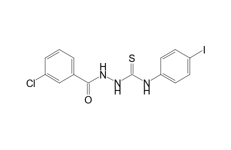1-[(3-Chlorophenyl)carbonyl]-4-(4-iodophenyl)thiosemicarbazide
