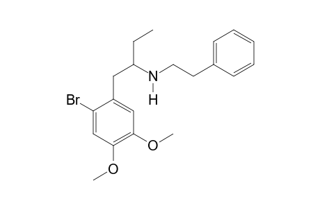 N-Phenethyl-1-(2-bromo-4,5-dimethoxyphenyl)butan-2-amine