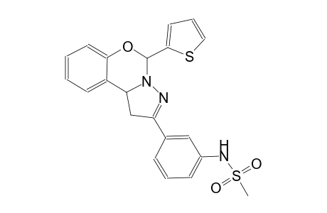 methanesulfonamide, N-[3-[1,10b-dihydro-5-(2-thienyl)pyrazolo[1,5-c][1,3]benzoxazin-2-yl]phenyl]-