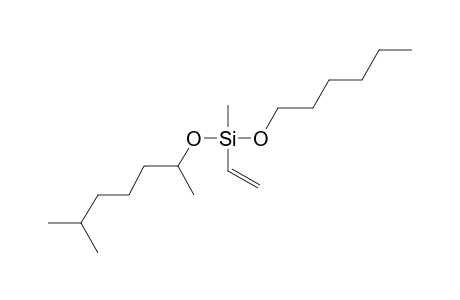 Silane, methylvinyl(6-methylhept-2-yloxy)hexyloxy-