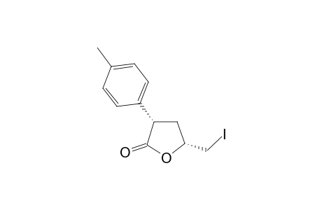 (3S,5R)-3-(4-Methylphenyl)-5-iodomethyl-.gamma.-butyrolactone