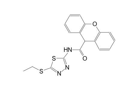 N-[5-(ethylsulfanyl)-1,3,4-thiadiazol-2-yl]-9H-xanthene-9-carboxamide