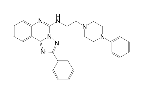 [1,2,4]triazolo[1,5-c]quinazolin-5-amine, 2-phenyl-N-[2-(4-phenyl-1-piperazinyl)ethyl]-