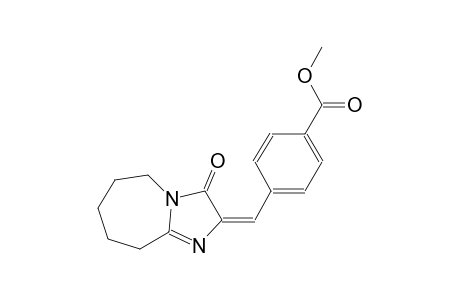 benzoic acid, 4-[(E)-(6,7,8,9-tetrahydro-3-oxo-3H-imidazo[1,2-a]azepin-2(5H)-ylidene)methyl]-, methyl ester