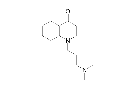 1-[3-(dimethylamino)propyl]-2,3,4a,5,6,7,8,8a-octahydroquinolin-4-one