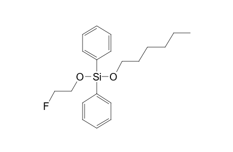 Silane, diphenyl(2-fluoroethoxy)hexyloxy-