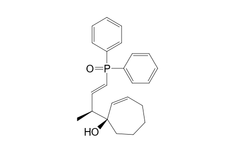 2-Cyclohepten-1-ol, 1-[3-(diphenylphosphinyl)-1-methyl-2-propenyl]-, [R*,S*-(E)]-(.+-.)-