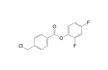alpha-chloro-p-toluic acid, 2,4-difluorophneyl ester