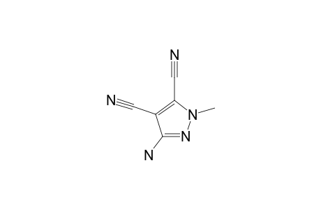 5-amino-2-methylpyrazole-3,4-dicarbonitrile