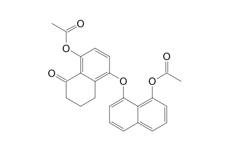 Acetic acid 8-(4'-acetoxy-5'-oxo-5',6',7',8'-tetrahydronaphthalene-1'-yloxy)naphthalen-1-yl ester