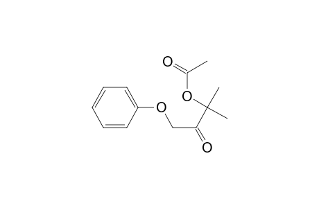2-Butanone, 3-(acetyloxy)-3-methyl-1-phenoxy-