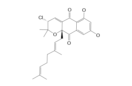 4-DEHYDRO-4A-DECHLORO-NAPYRADIOMYCIN-A1