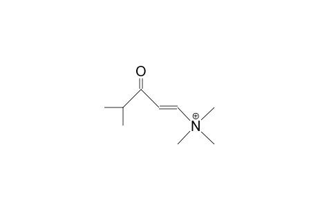 .beta.-Isobutyryl-vinyl-trimethylammonium cation