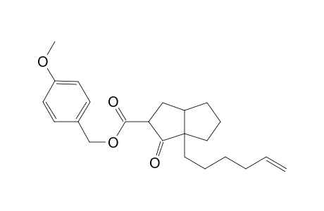 1-(Hex-5-en-1-yl)-3-[(p-methoxy)benzoylcarbonyl)bicyclo[3.3.0]octan-2-one