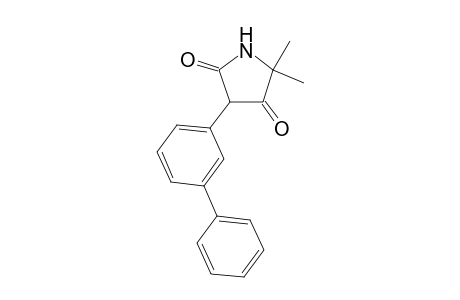 3-(Biphenyl-3-yl)-5,5-dimethylpyrrolidine-2,4-dione