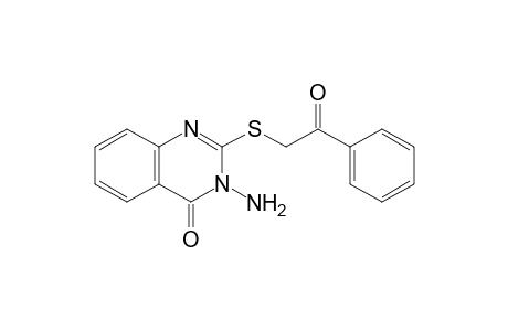 3-Amino-2-(phenacylthio)-4(3H)-quinazolinone