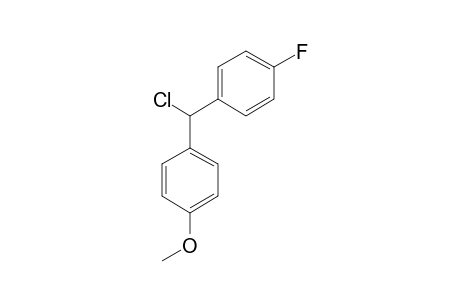 1-[chloro-(4-fluorophenyl)methyl]-4-methoxybenzene