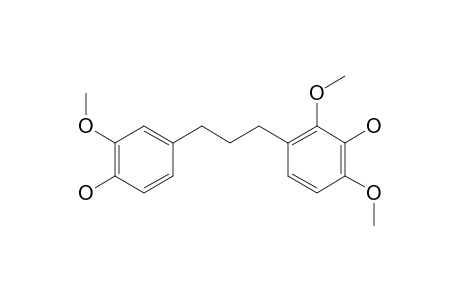 GRIFFITHONE_B;1-(3-HYDROXY-2,4-DIMETHOXYPHENYL)-3-(4-HYDROXY-3-METHOXYPHENYL)-PROPANE