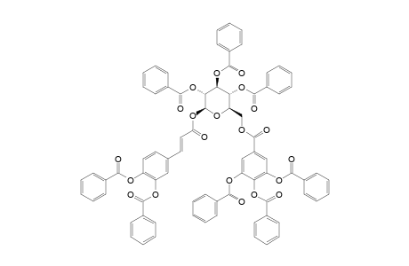1'-O-CAFFEOYL-6'-O-GALLOYL-BETA-D-GLUCOPYRANOSIDE-PERBENZOYLATED