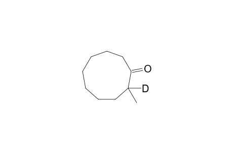 2-Deuterio-2-methylcyclononanone