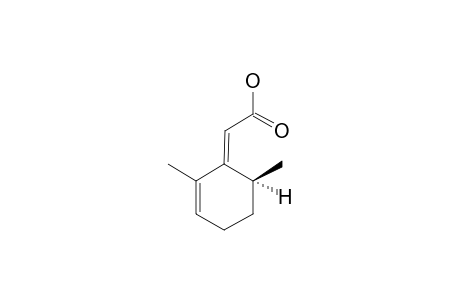 (2,6-DIMETHYL-2-CYCLOHEXEN-1-YLIDENE)-ACETIC-ACID