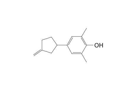 2,6-Dimethyl-4-(3-methylidenecyclopentyl)phenol