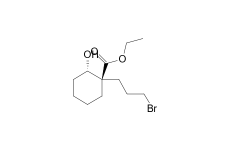 (1R,2S)-1-(3-bromopropyl)-2-hydroxy-1-cyclohexanecarboxylic acid ethyl ester