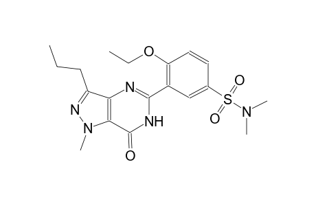 4-ethoxy-N,N-dimethyl-3-(1-methyl-7-oxo-3-propyl-6,7-dihydro-1H-pyrazolo[4,3-d]pyrimidin-5-yl)benzenesulfonamide