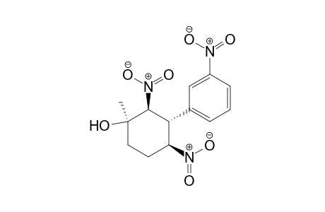 (1R,2S,3R,4S)-1-Methyl-2,4-dinitro-3-(3'-nitrophenyl)cyclohexan-1-ol