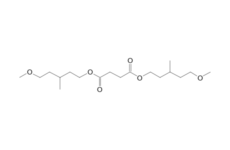 Succinic acid, di(5-methoxy-3-methylphenyl) ester