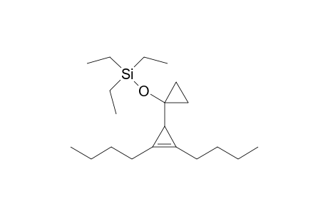 ((2',3'-Dibutyl-[1,1'-bi(cyclopropan)]-2'-en-1-yl)oxy)triethylsilane