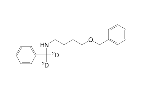 .alpha.-dideuterobenzylamino-.omega.-benzyloxy butane
