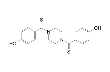 4-{[4-(4-hydroxybenzothioyl)-1-piperazinyl]carbothioyl}phenol