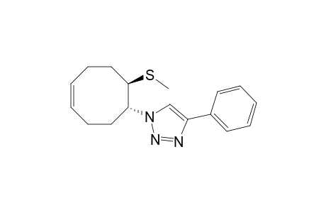 1-[(1R*,8R*,Z)-8-(Methylthio)cyclooct-4-en-1-yl)]-4-phenyl-1H-1,2,3-triazole