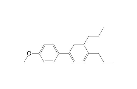 4-Methoxy-3',4'-dipropyl-1,1'-biphenyl
