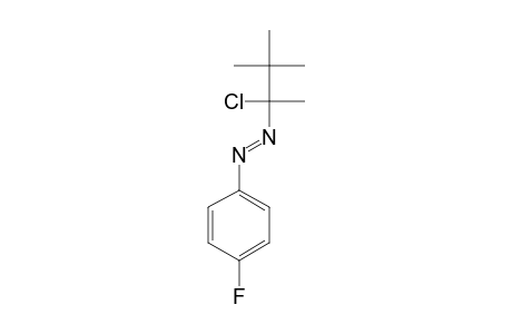 (1-CHLORO-1,2,2-TRIMETHYLPROPYL)-AZO-(4-FLUOROBENZENE)