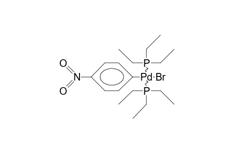 trans-Bromo-(4-nitro-phenyl)-bis(triethyl-phosphine) palladium(ii)