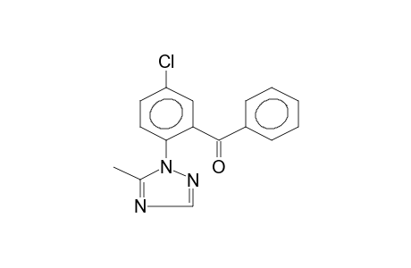 5-CHLORO-2-(5-METHYL-1,2,4-TRIAZOLYL)BENZOPHENONE