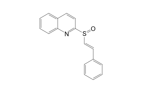 2-quinolyl (E)-styryl sulfoxide