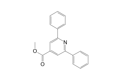 4-Pyridinecarboxylic acid, 2,6-diphenyl-, methyl ester