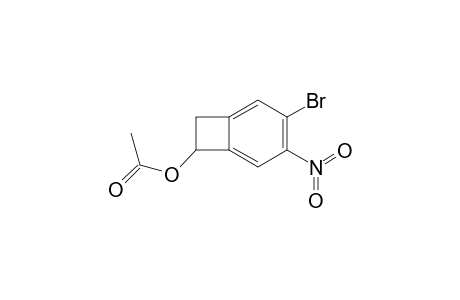 Bicyclo[4.2.0]octa-1,3,5-trien-7-ol, 3-bromo-4-nitro-, acetate(ester)