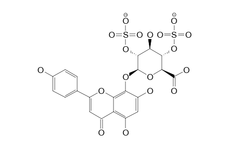 ISOSCUTELLAREIN-8-O-BETA-D-GLUCURONIDE-2'',4''-DISULFATE