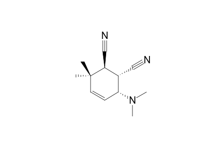 (1RS,2SR,3RS)-3-(DIMETHYLAMINO)-6,6-DIMETHYLCYCLOHEX-4-ENE-1,2-DICARBONITRILE