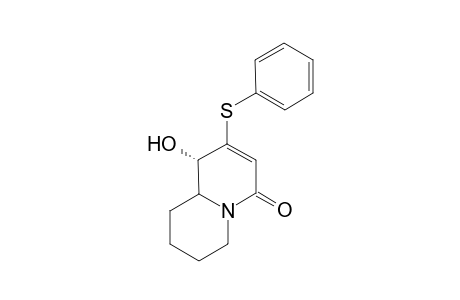 (1S,9aS)-1-Hydroxy-2-phenylsulfanyl-1,6,7,8,9,9a-hexahydro-quinolizin-4-one
