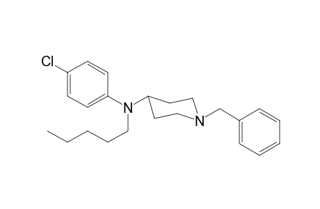 1-Benzyl-N-(4-chlorophenyl)-N-pentylpiperidin-4-amine
