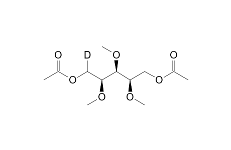 1,5-di-O-acetyl-(1-deuterio)-2,3,4-tri-O-methyl-D-xylitol