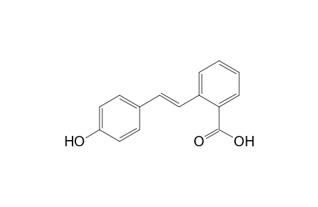 2-[(E)-2-(4-hydroxyphenyl)ethenyl]benzoic acid