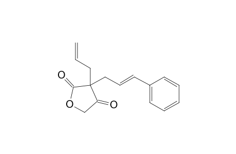 3-Allyl-3-(3-phenylallyl)tetrahydrofuran-2,4-dione