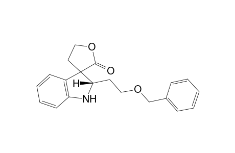 2-[2-(benzyloxy)-ethyl]-spiro[(2S)-1,2-dihydro-3H-indole-3,3'-tetrahydrofuran-2'-one]